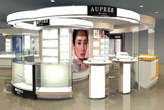 深圳市最受人们欢迎的化妆品展柜